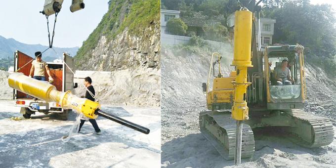Bộ tách đá thủy lực lớn cho đường kính lỗ 76mm / 89mm / 110mm / 120mm 1