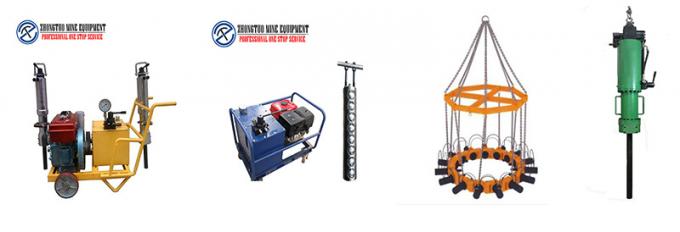 Bộ tách đá thủy lực lớn cho đường kính lỗ 76mm / 89mm / 110mm / 120mm 5